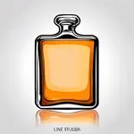 whiskey flask image